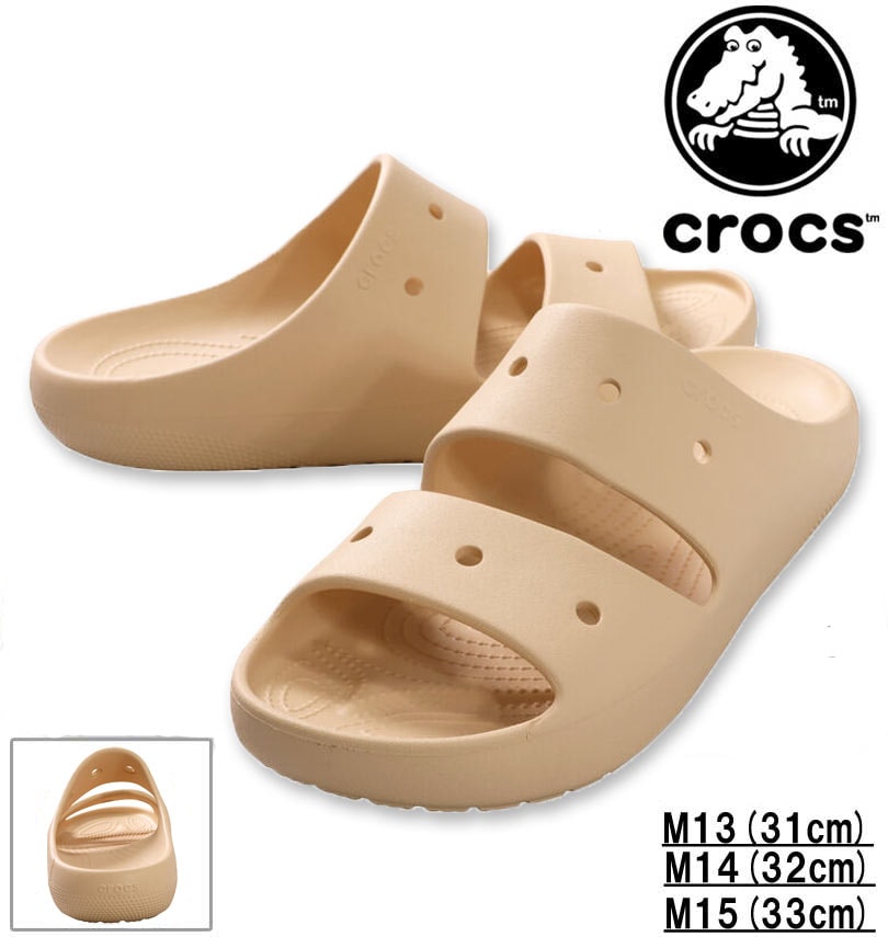 �礭�������� CROCS �����å��� ������� (CLASSIC SANDAL V2) �������� M13/31cm M14/32cm M15/33cm ����̵��