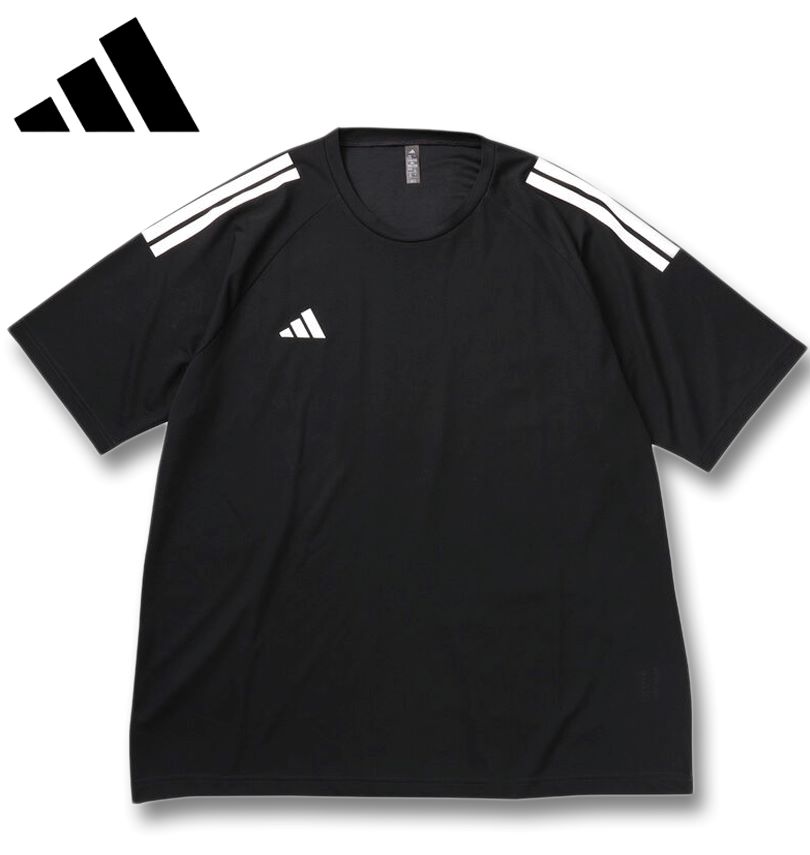 �礭�������� adidas ���ǥ����� SERE 3S Ⱦµ T����� �֥�å� 4XL 5XL