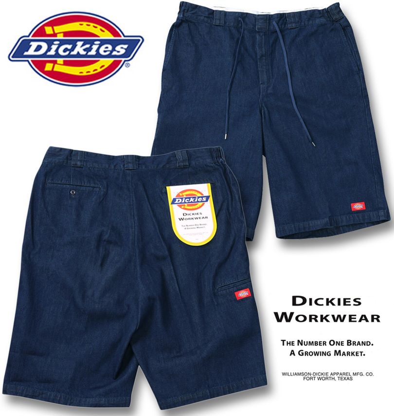 �礭�������� DICKIES �ǥ˥� �������� ������硼�� �֥롼�桼���� 3L 4L 5L ����̵��