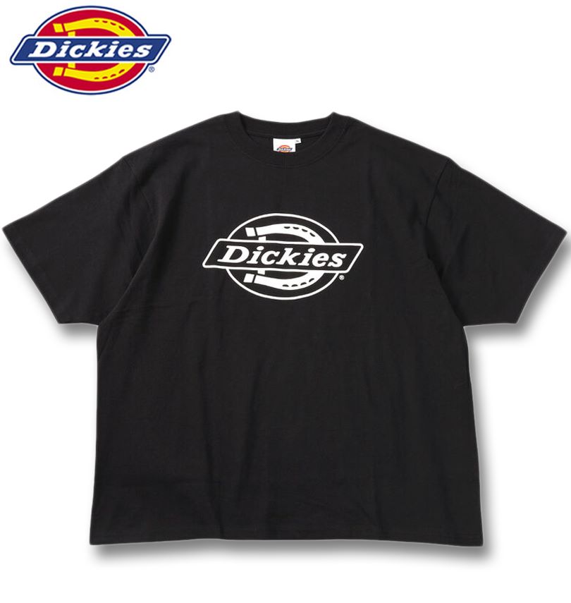 �礭�������� DICKIES DICKIES�ƥ����ȥ��� Ⱦµ T����� �֥�å� 3L 4L 5L ����̵��