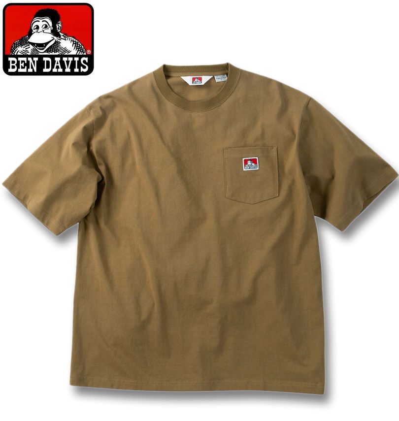 �礭�������� BEN DAVIS BEN'S �ݥ��å��� Ⱦµ T����� ������ 3L 4L 5L 6L ����̵��