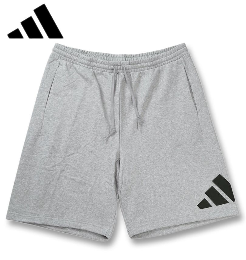 �礭�������� adidas ���ǥ����� ESS BL �����֥󥷥硼�� �������å� �ϡ��եѥ�� �ߥǥ����॰�졼�إ��� 4XL 5XL