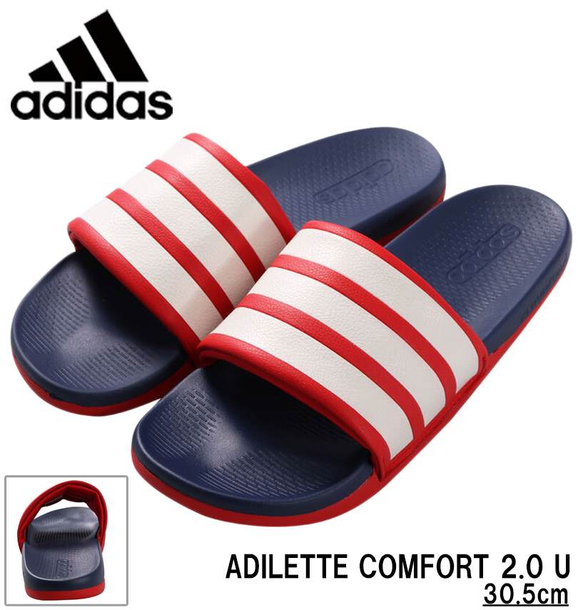 �礭�������� adidas ���ǥ����� ������� (ADILETTE COMFORT 2.0 U) �٥�����������å� 30.5cm ����̵��