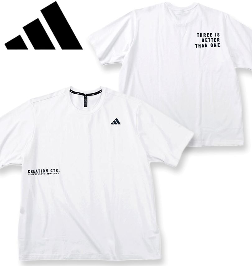 �礭�������� adidas ���ǥ����� VERBIAGE Ⱦµ T����� �ۥ磻�� 4XL 5XL ����̵��