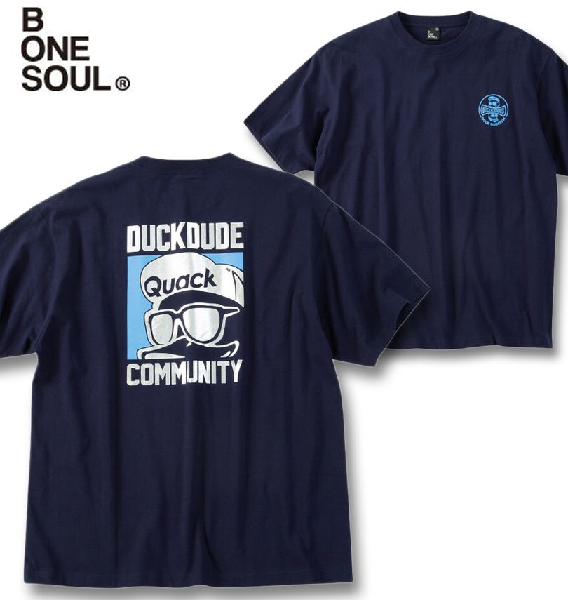 �礭�������� b-one-soul DUCK DUDE ����С��ץ��� Ⱦµ T����� �������ͥ��ӡ� 3L 4L 5L 6L ����̵��