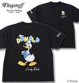 �礭�������� FLAGSTAFF��DISNEY DONALD DUCK Ⱦµ T����� �֥�å� 3L 4L 5L 6L ����̵��