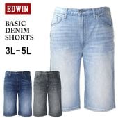 ��SALE���ʡ��礭�������� EDWIN ���ɥ����� �١����å� �ǥ˥� �ϡ��եѥ�� 3L 4L 5L ����̵���ڥ������ʤΤ������ʸ��Բġ�
