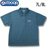 �礭�������� OUTDOOR PRODUCTS DRY ��å��� Ⱦµ �ݥ������ �֥롼���졼 7L 8L ����̵��
