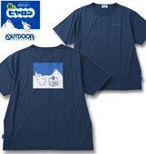 �礭�������� �ҥ�����OUTDOOR PRODUCTS �ܿ��䴶 Ⱦµ T����� �֥롼���졼 3L 4L 5L 6L 7L 8L ����̵��