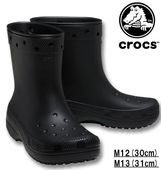 �礭�������� CROCS �����å��� �֡��� (CLASSIC BOOT) �֥�å� M12/30cm M13/31cm ����̵��