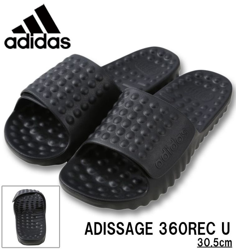 �礭�������� adidas ���ǥ����� ������� (ADISSAGE 360REC U) �����֥�å� 30.5cm ����̵��