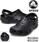�礭�������� CROCS �����å��� ������� (CLASSIC EROSION CLOG) �֥�å� M12/30cm M13/31cm ����̵��