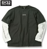 �礭�������� SY32 by SWEET YEARS �ե������쥤�䡼�� Ĺµ T����� ���㥳���륰�졼 3L 4L 5L 6L ����̵��