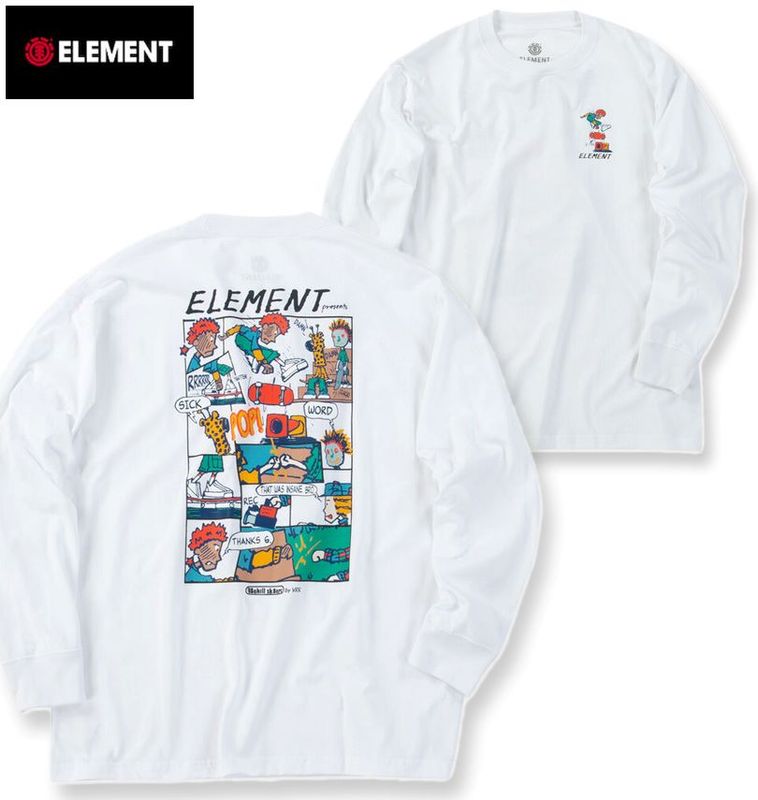 �礭�������� ELEMENT KAMO CHILL Ĺµ T����� �ۥ磻�� 3L 4L 5L 6L ����̵��