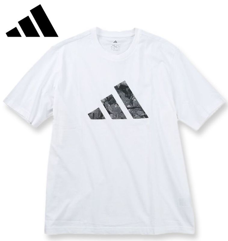 �礭�������� adidas ���ǥ����� PHOTRK 3B Ⱦµ T����� �ۥ磻�� 4XL 5XL