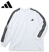 �礭�������� adidas ���ǥ����� ESS+3S Ĺµ T����� �ۥ磻�� 4XL 5XL ����̵��