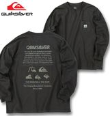 �礭�������� Quiksilver �����å�����С� DNA POCKET Ĺµ T����� �֥�å� 3L 4L 5L 6L ����̵��