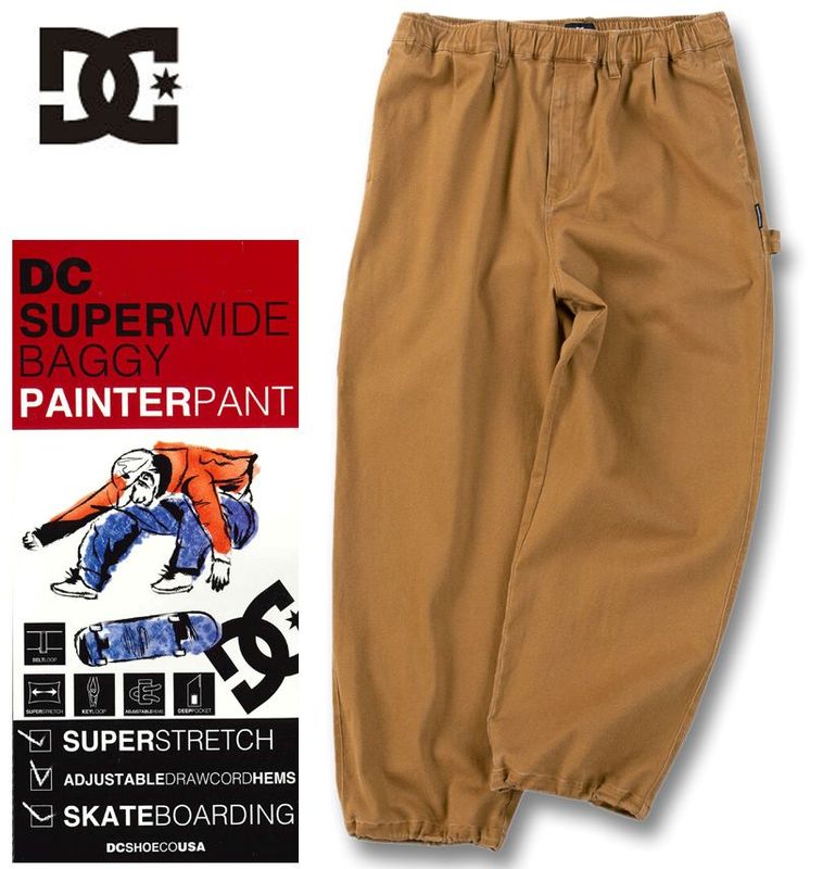 �礭�������� DCSHOES 26 WIDE BAGGY �ڥ��󥿡��ѥ�� �֥饦�� 3L 4L 5L 6L ����̵��