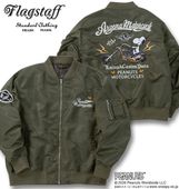 �礭�������� FLAGSTAFF��PEANUTS ���̡��ԡ������ MA-1 ���㥱�å� ������ 3L 4L 5L 6L 8L ����̵��