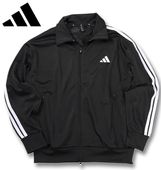 �礭�������� adidas ���ǥ����� 3ST WU �ȥ�å����㥱�å� �֥�å��ߥۥ磻�� 3XL 4XL 5XL ����̵��