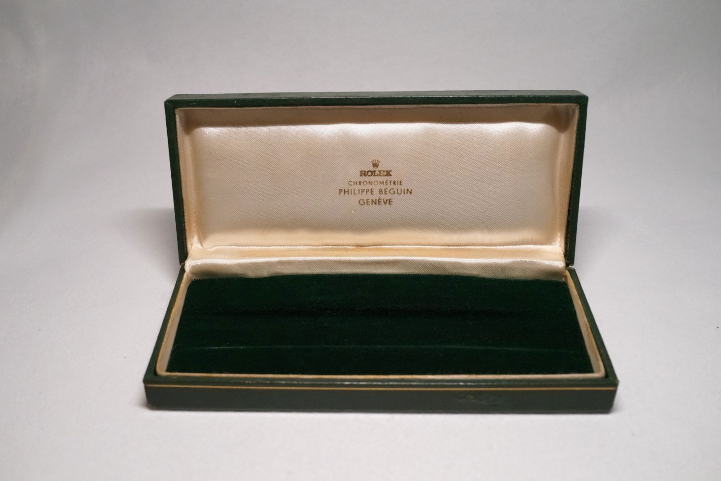 ROLEX PHILIPPE BEGUIN BOX