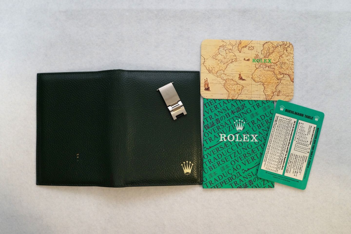 ROLEX 1665 レザーカードケース