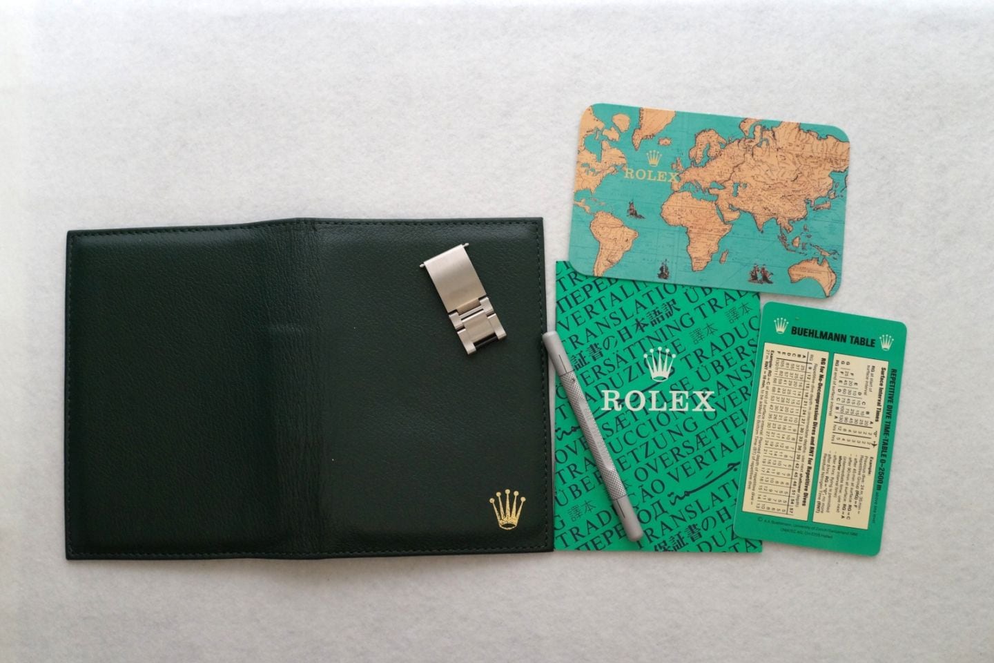 ROLEX 1665 レザーカードケース
