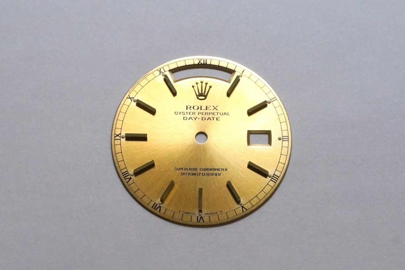ROLEX DAYDATE CHAMPAGNE 5桁用DIAL