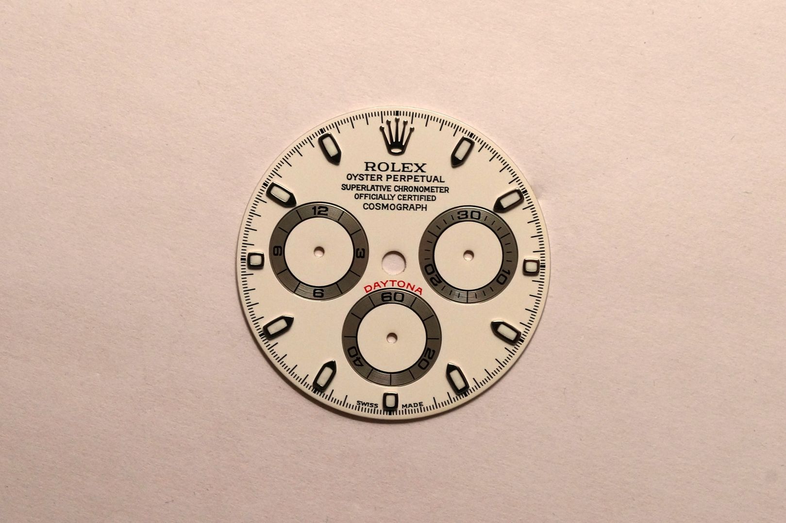 ROLEX 116520 CREAM DIAL