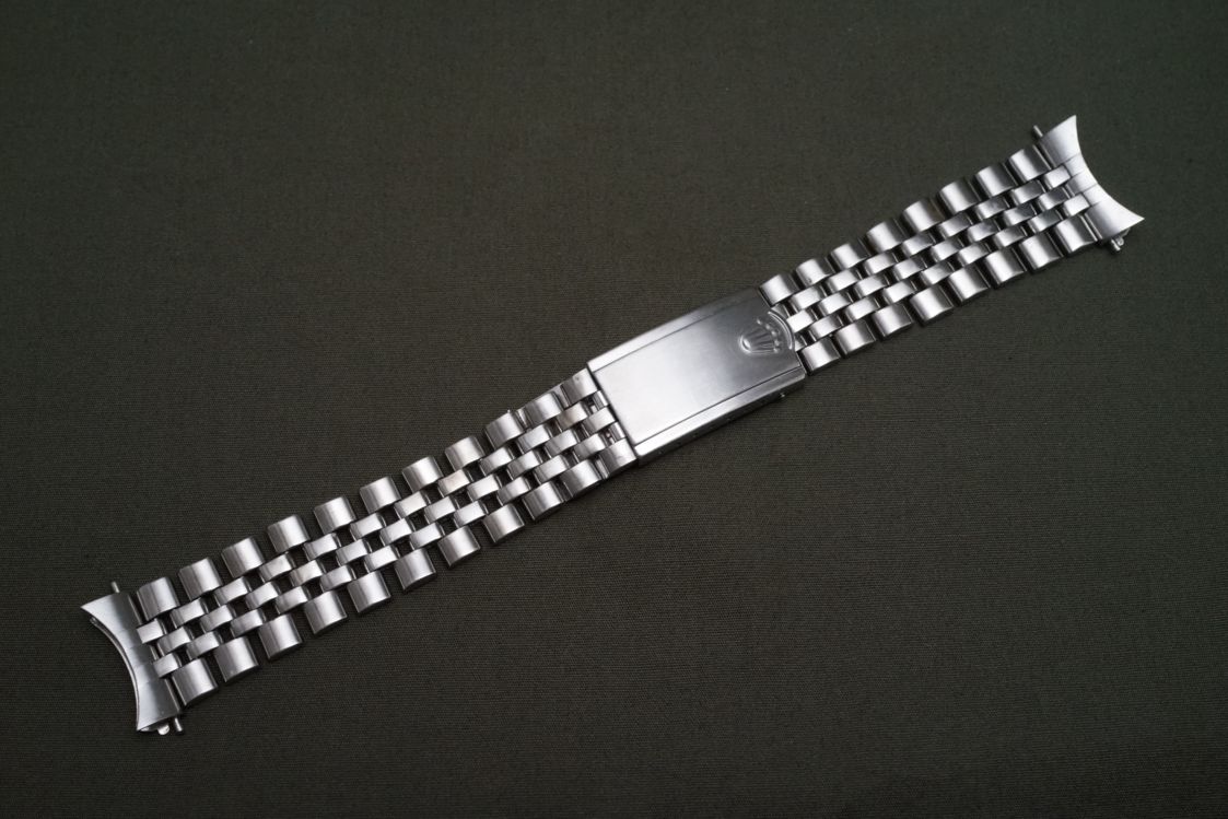 ROLEX SS USA BIG LOGO 20mm JUBILEE BRACELET FF50