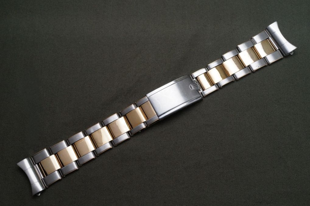 ROLEX YG×SS BRACELET 7206 FF58 BIG LOGO