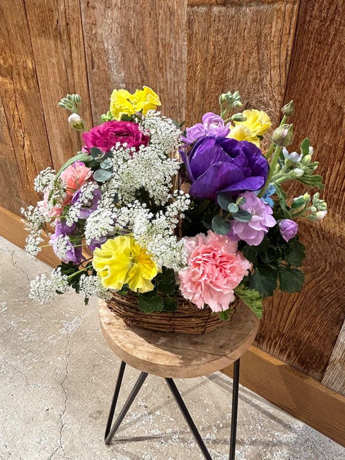 【亀戸店オリジナル】季節のナチュラルアレンジメント｜数量限定