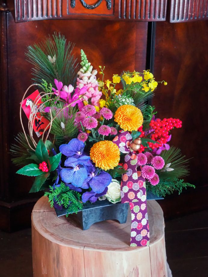 お正月アレンジメント｜Lサイズ