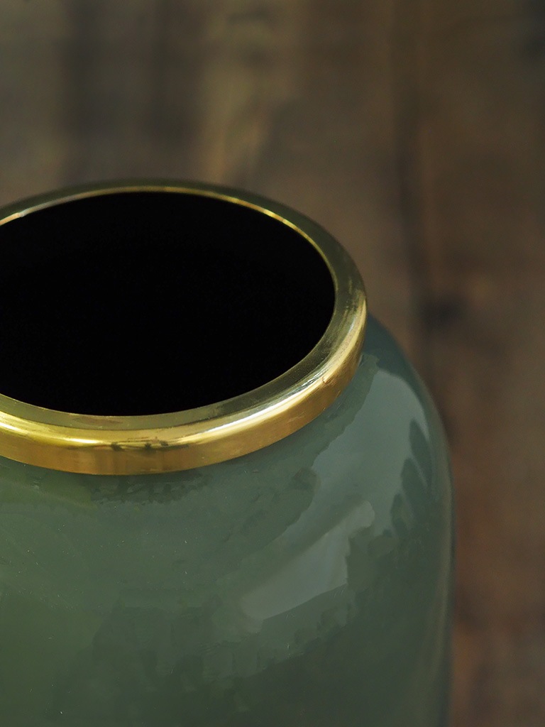 WAIBEL collection フラワーベース -花瓶-｜アンティークオリーヴ｜数量限定