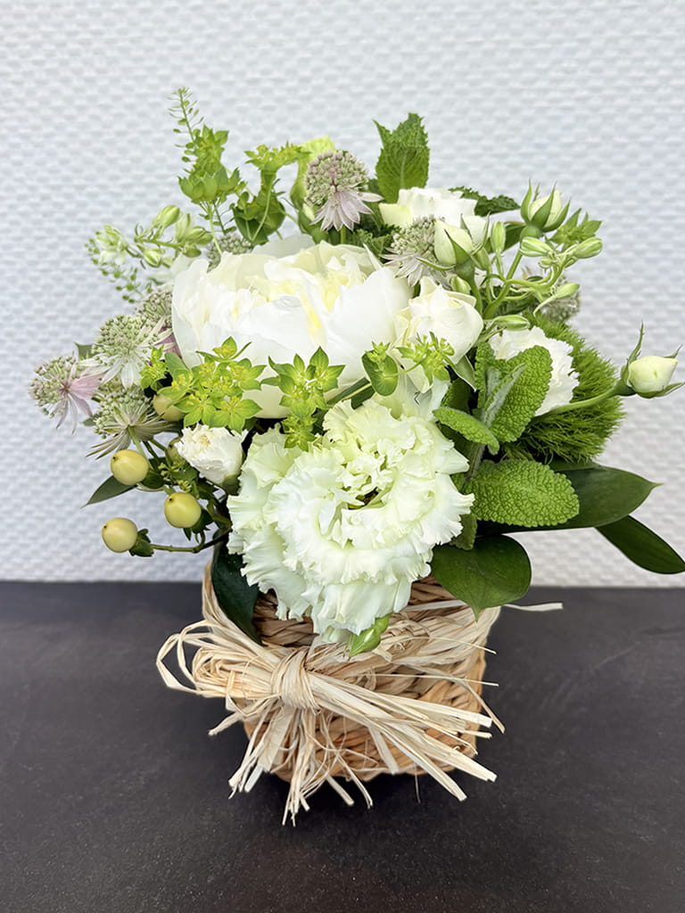 【大阪店オリジナル】Jardin Fleuri｜ ブラン ｜送料込み*
