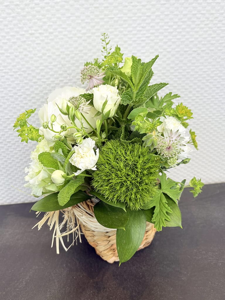 【大阪店オリジナル】Jardin Fleuri｜ ブラン ｜送料込み*