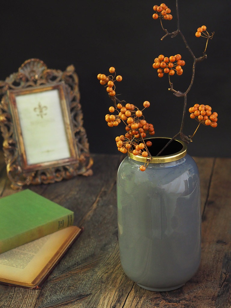 WAIBEL collection フラワーベース -花瓶-|ダークグレー|数量限定