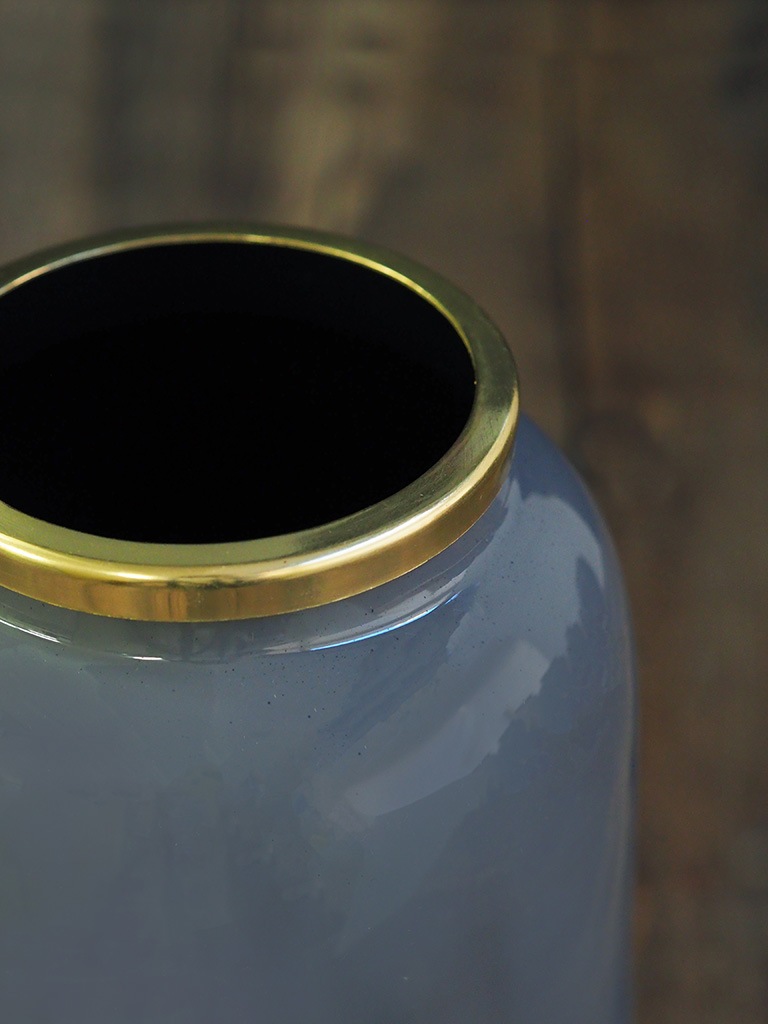 WAIBEL collection フラワーベース -花瓶-|ダークグレー|数量限定