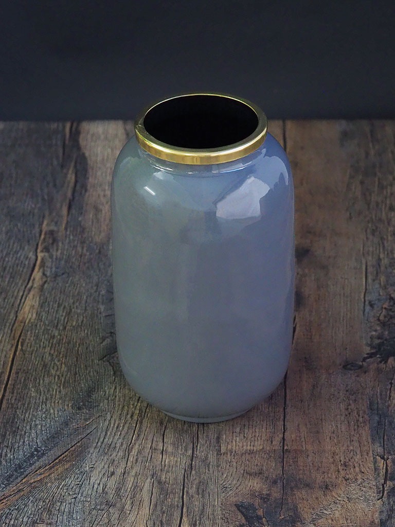 WAIBEL collection フラワーベース -花瓶-|ダークグレー|数量限定