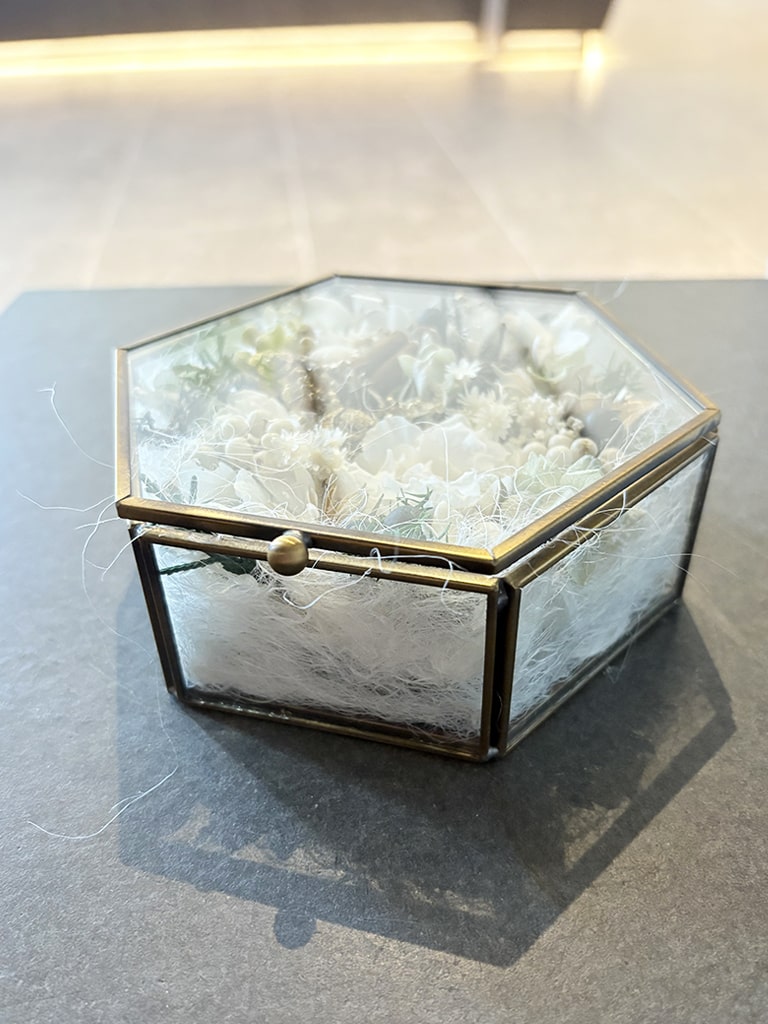 【大阪店オリジナル】Jardin hexagone ホワイト｜送料込み*