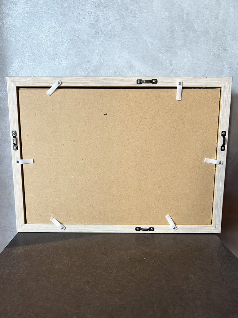 【大阪店オリジナル】プリザーブドフラワーフレーム　Lサイズ　イエロー｜送料込み*