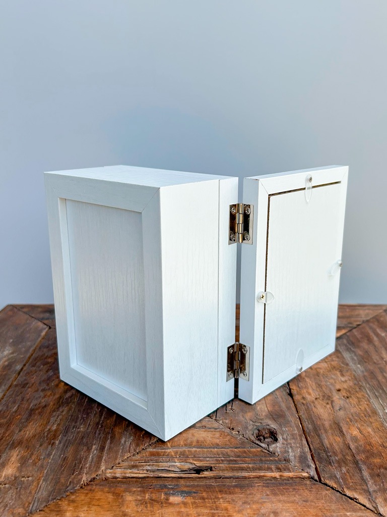 【エクスプレス便対象】Lien（リアン） -絆- ｜お供えフォトフレーム [パープル]｜プリザーブドフラワー