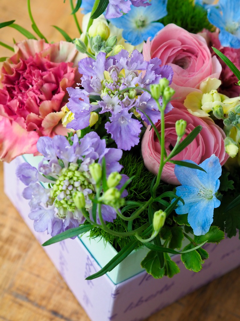 【大崎店限定｜店頭受取】季節のBOXアレンジメント -Spring Ver.-