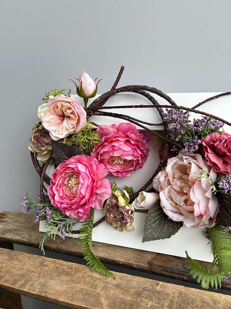 【一点もの| 店頭受取 | 大崎店限定 】フラワーフレーム｜ピンク