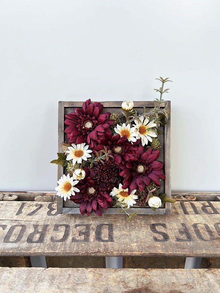 【一点もの】フラワーフレーム|ルージュ