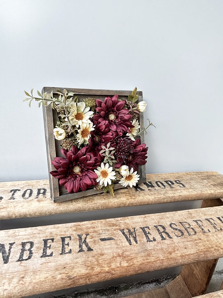 【一点もの| 店頭受取 | 大崎店限定 】フラワーフレーム｜ルージュ