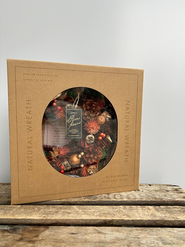 季節のナチュラルリース