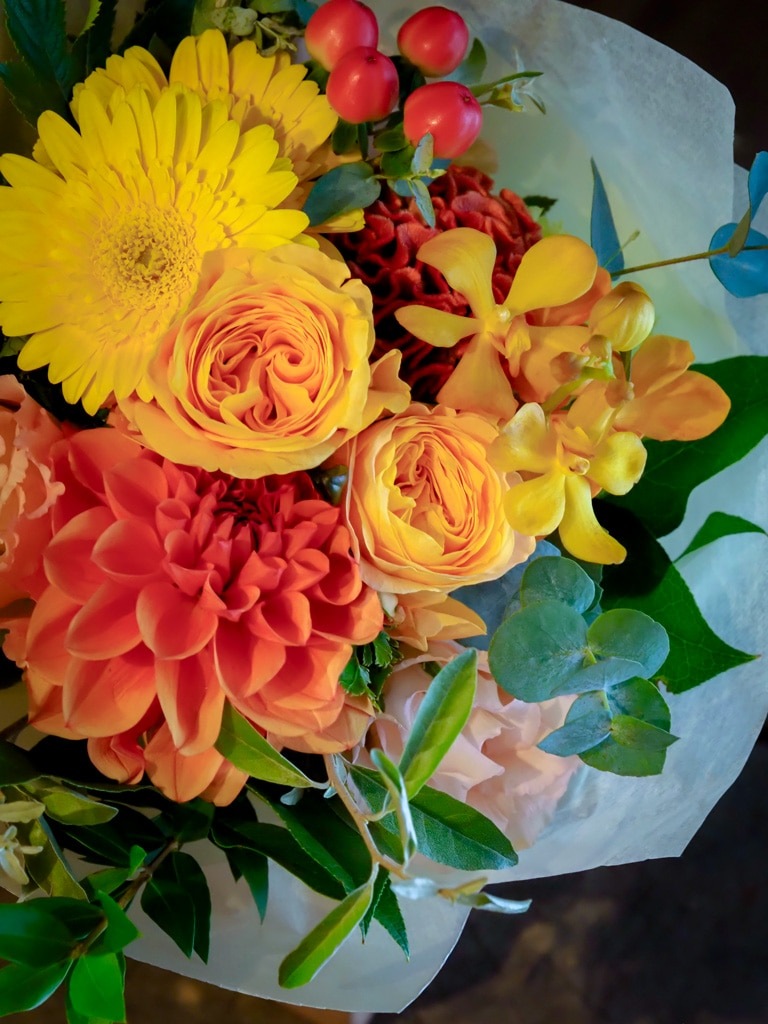 【そのまま飾れるブーケBOX】Bouquet Debout - ブーケ ドゥブー | シトロン