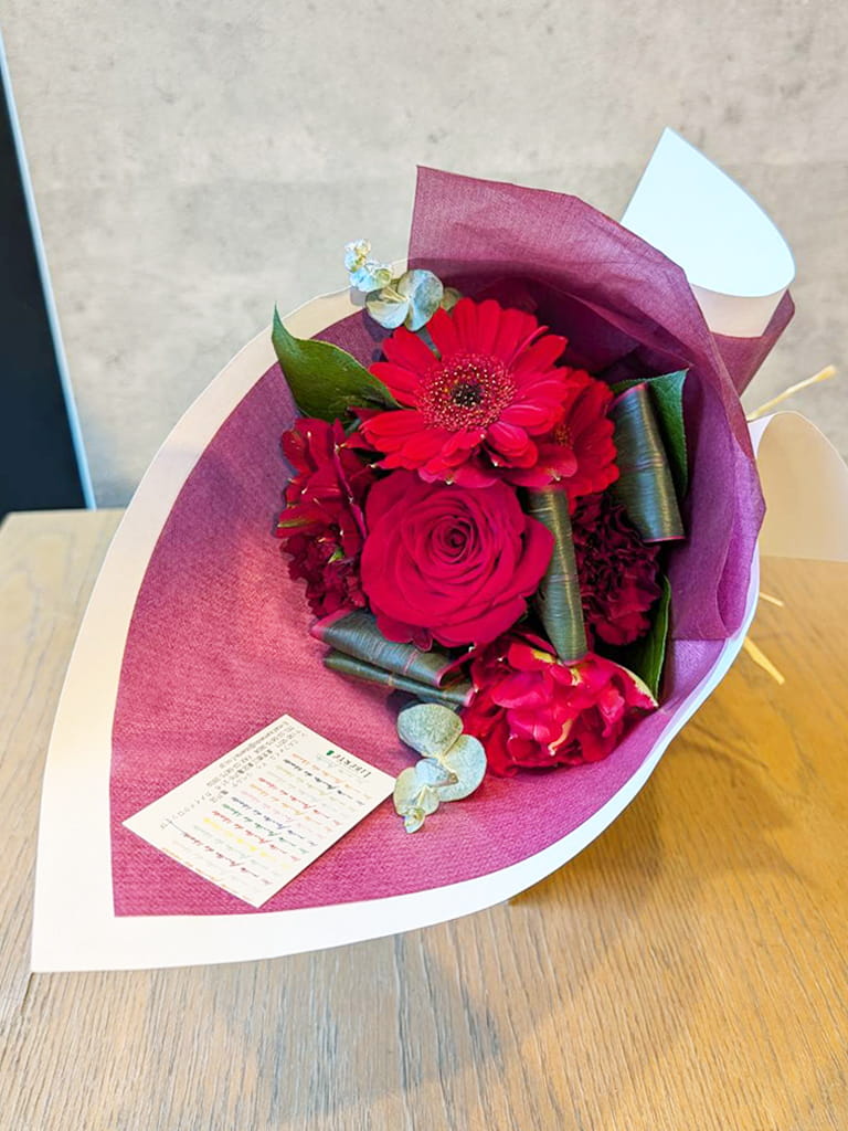 【亀戸店オリジナル】推しへ届け! 押しカラーブーケ