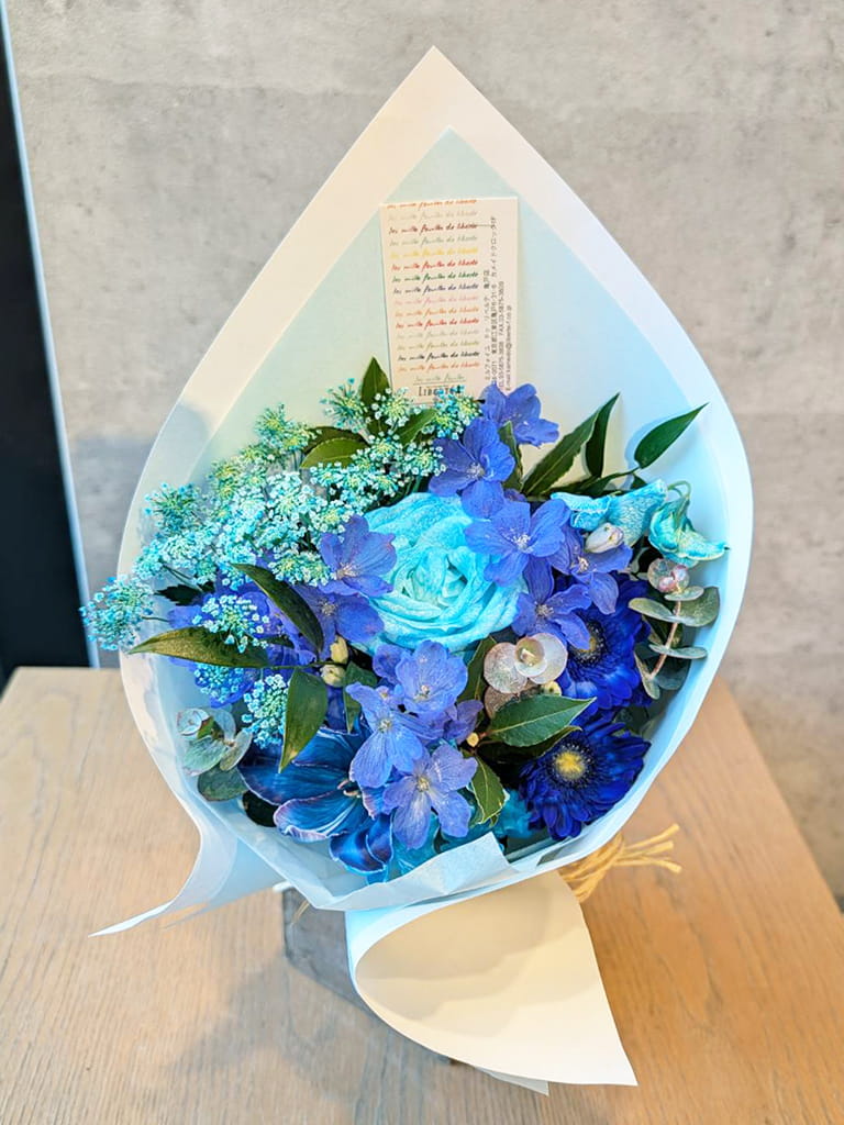 【亀戸店限定｜店頭受取】推しへ届け！ 押しカラーブーケ